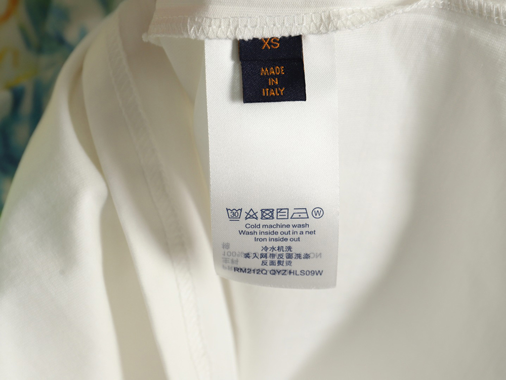 l0*is V*t0n pastel print short-sleeved t-shirt