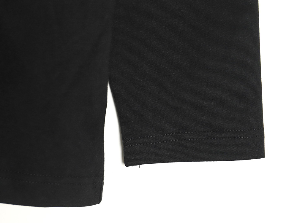 Pra*a pocket triangle metal logo long sleeve t-shirt tsk1