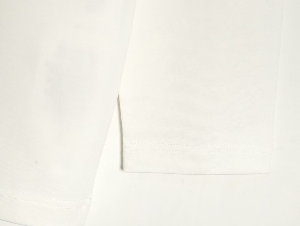 Pra*a pocket triangle metal logo long sleeve t-shirt