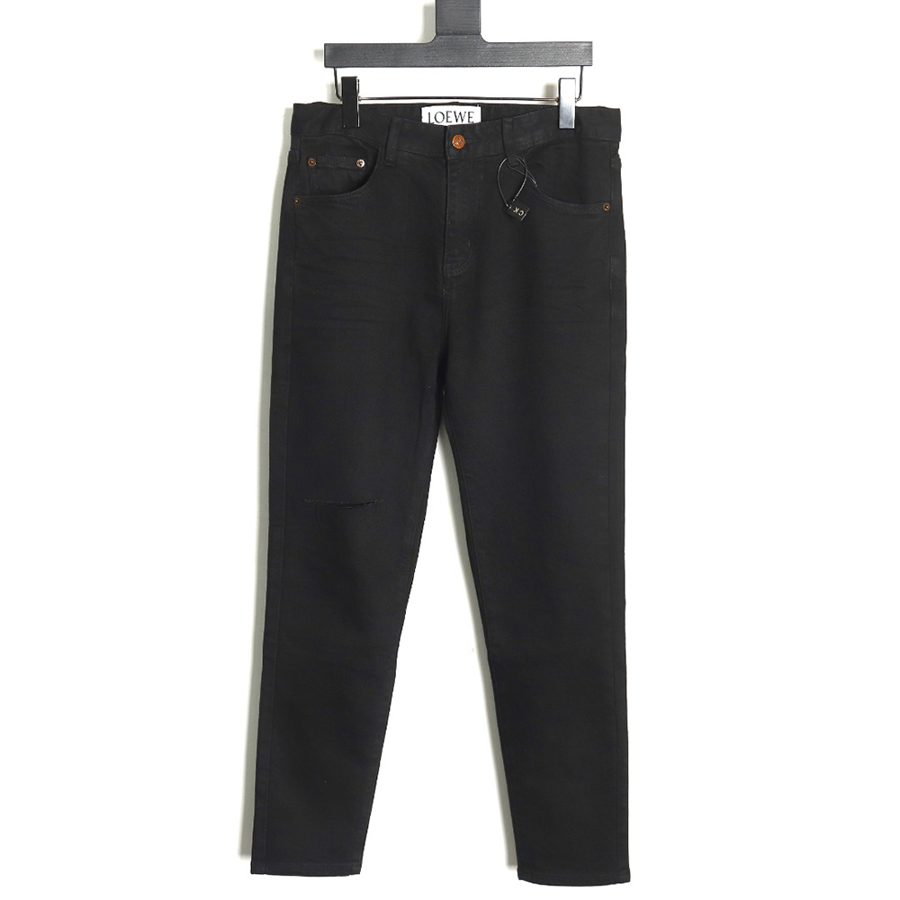 L0ew* back flame embroidered logo jeans tsk1