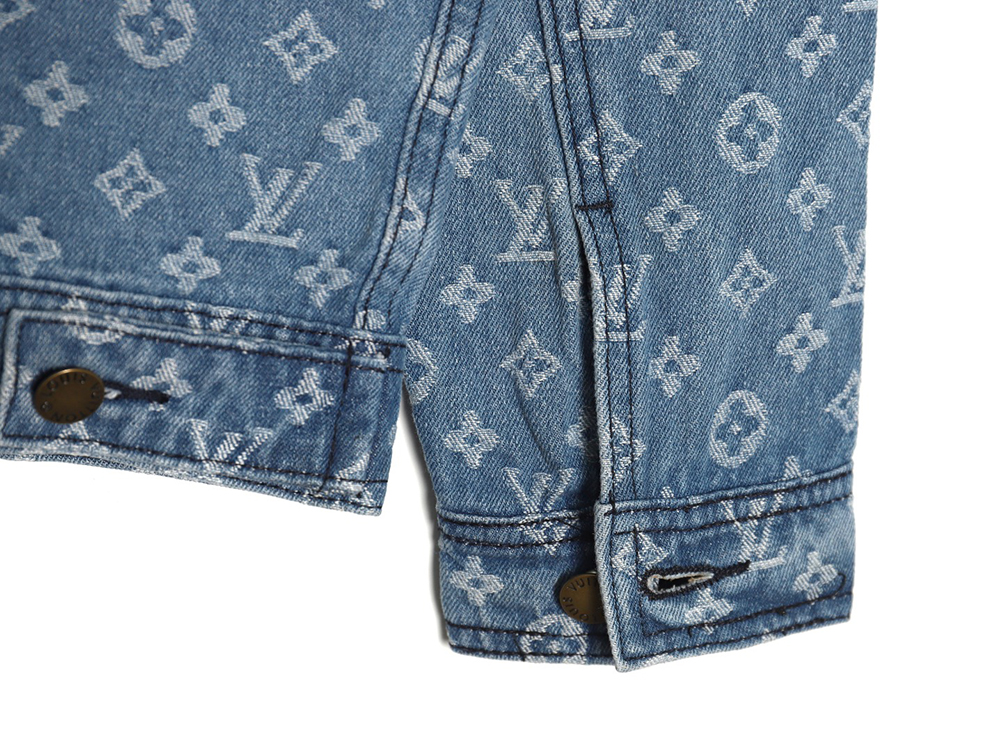 l0*is v*t0n & S*p*e joint full print denim jacket