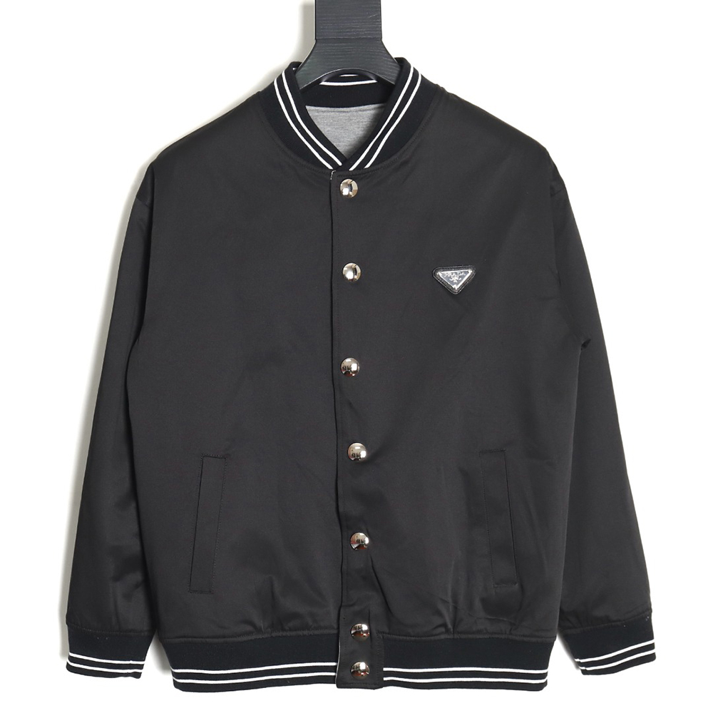 Pra*a reversible baseball jacket