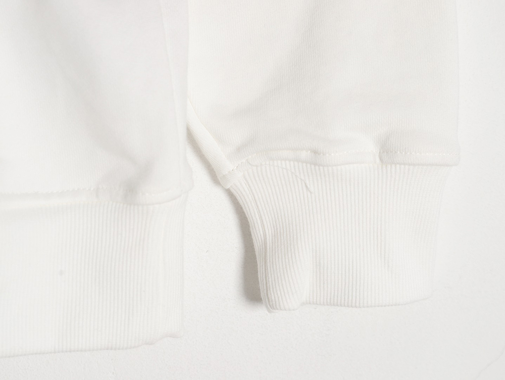 Pra*a phantom triangle logo print crewneck sweatshirt