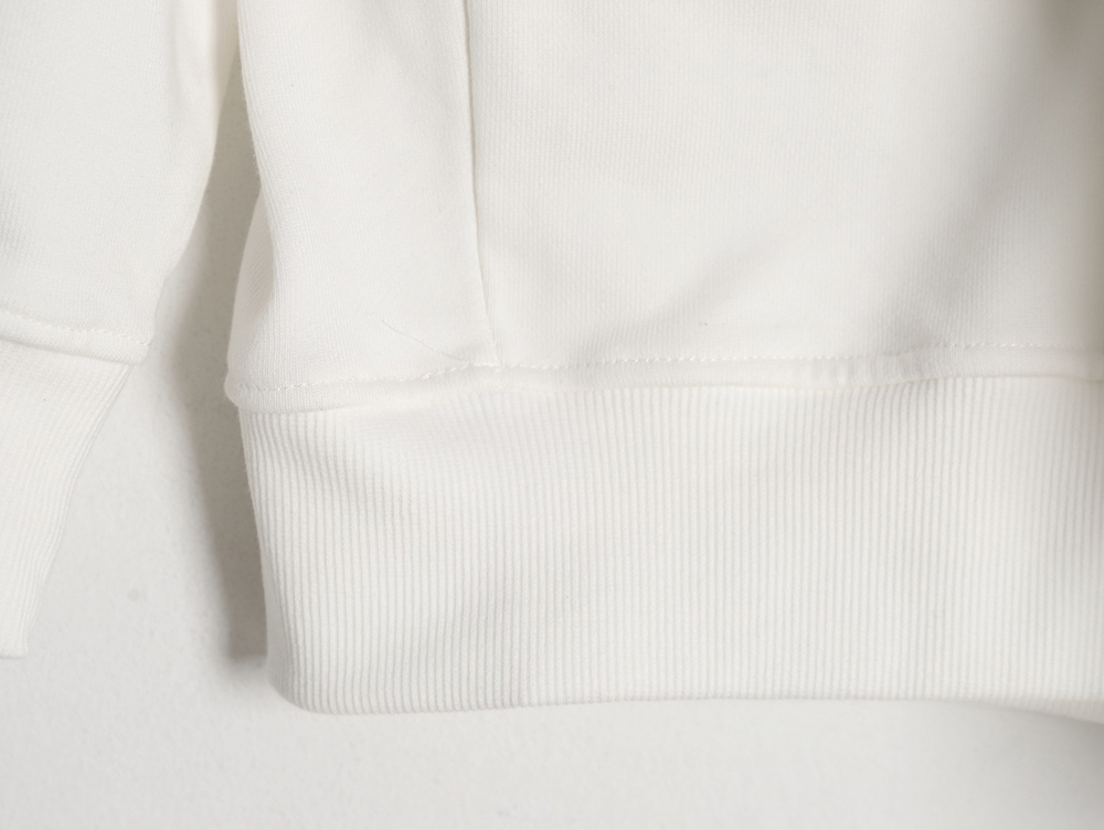 Pra*a phantom triangle logo print crewneck sweatshirt