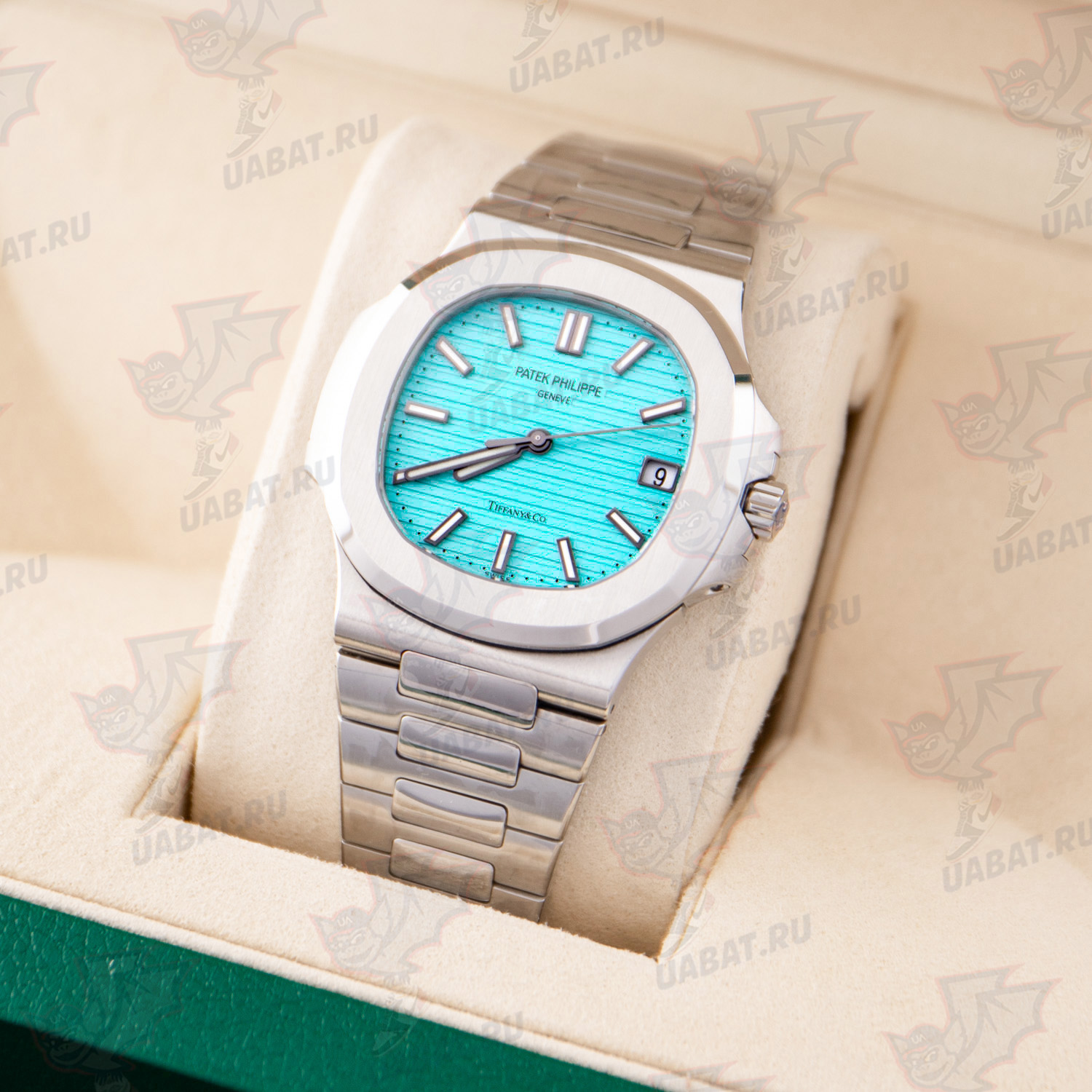 P**ek Ph**ppe - nautilus 40mm 5711 tiffny blue ss/ss 3kf asia 324