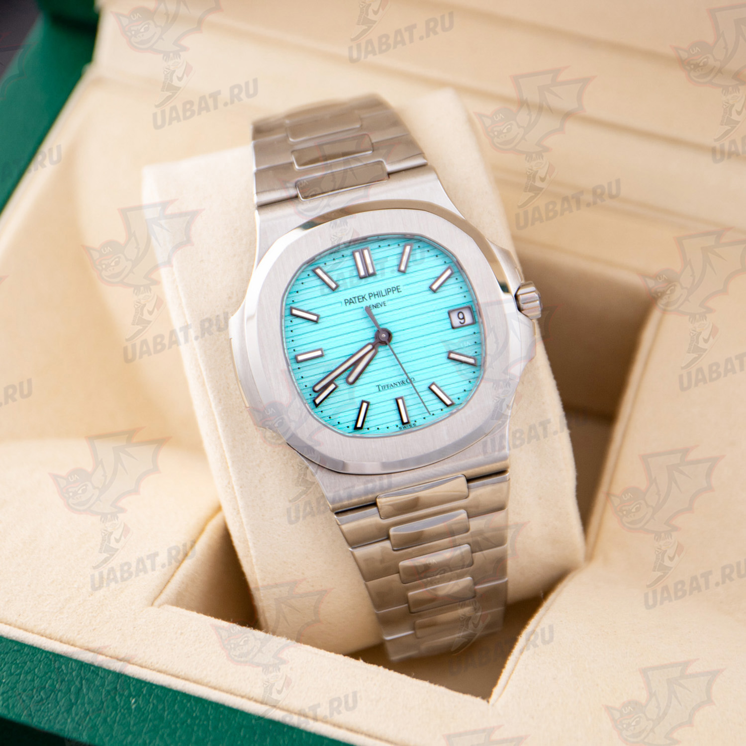 P**ek Ph**ppe - nautilus 40mm 5711 tiffny blue ss/ss 3kf asia 324