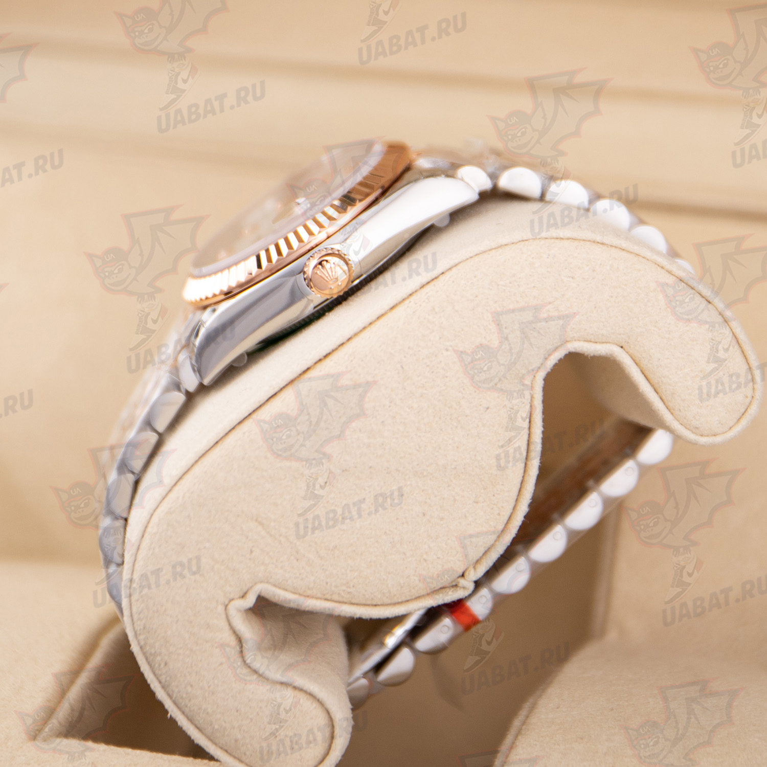 datejust 31mm mop 278271 rose gold & steel jubilee mop Di*m*nd dial