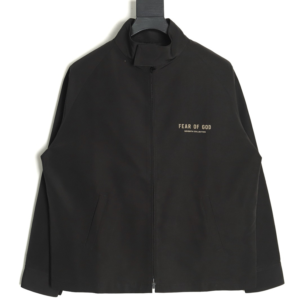 Fear of God Flocked Jacket Coach Jacket
