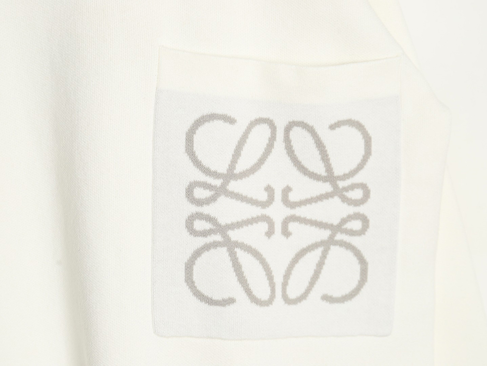 L0ew* pocket jacquard sweater