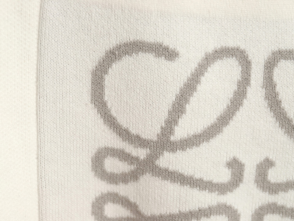 L0ew* pocket jacquard sweater