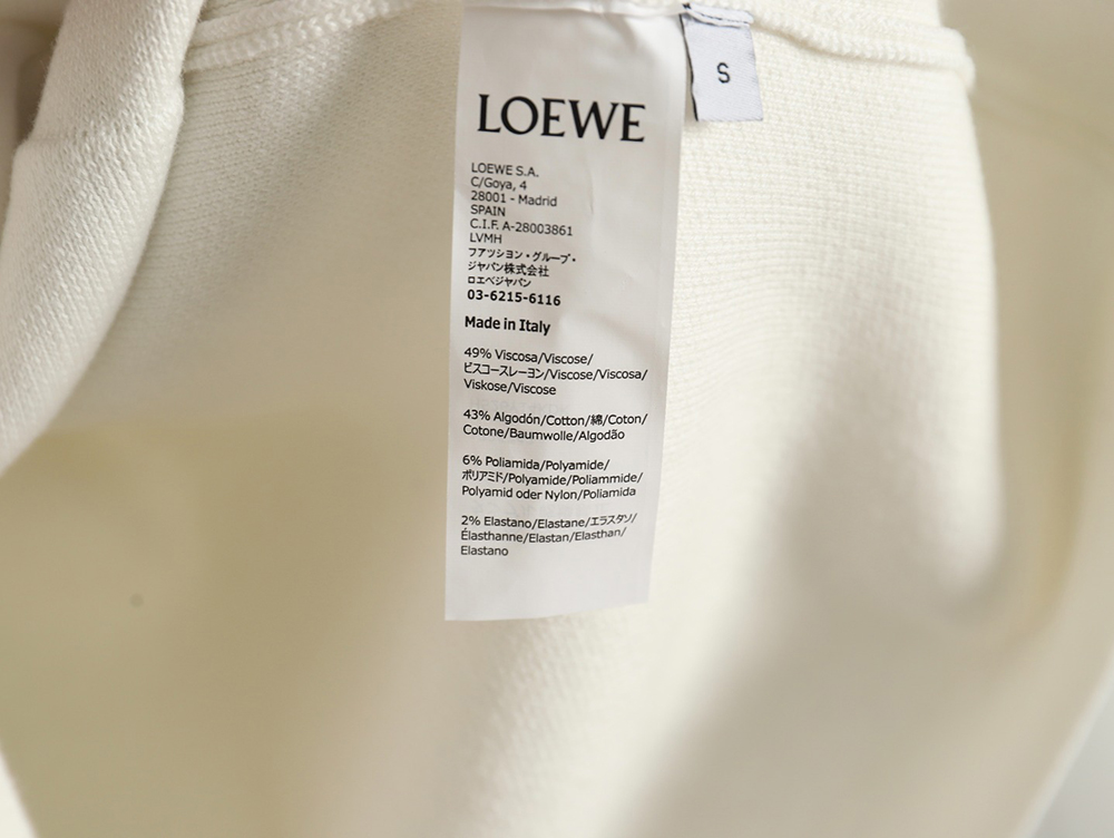 L0ew* pocket jacquard sweater