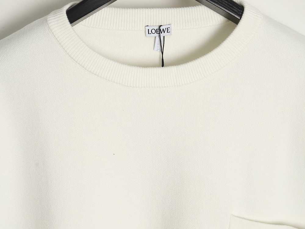 L0ew* pocket jacquard sweater