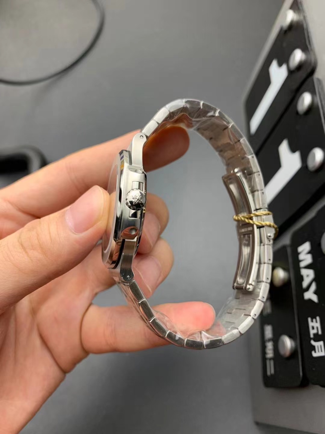 P**ek Ph**ppe - nautilus jumbo 5711 ss/ss white/stk ppf v4 asia 324