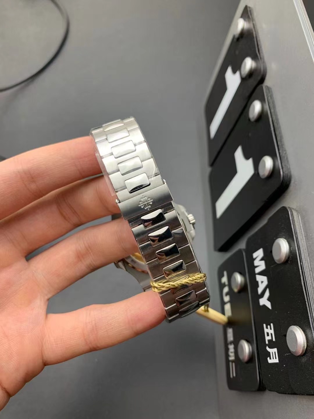 P**ek Ph**ppe - nautilus jumbo 5711 ss/ss white/stk ppf v4 asia 324