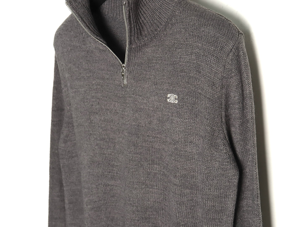 Ce**e embroidered turtleneck sweater