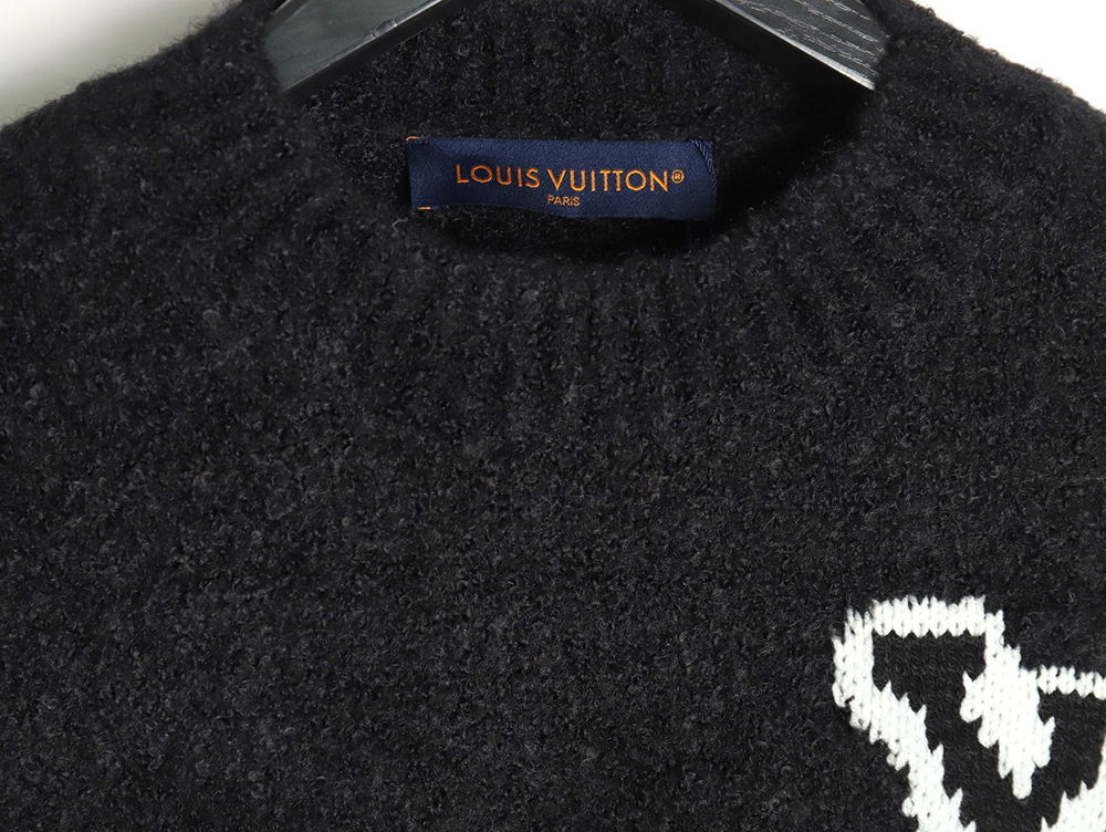 l0*is V*t0n logo knit crewneck sweater tsk1