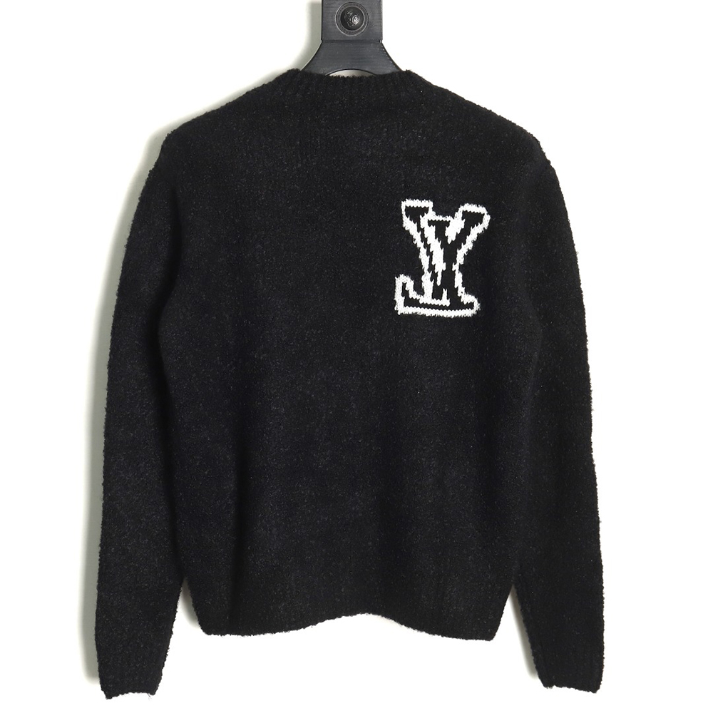 l0*is V*t0n logo knit crewneck sweater tsk1