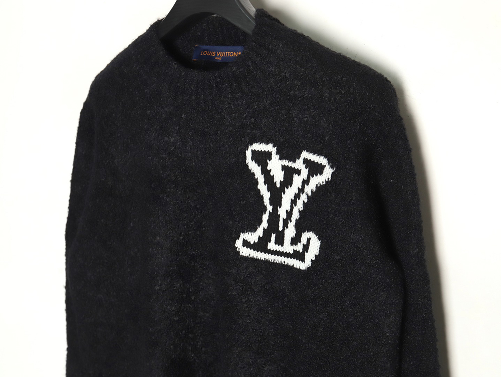 l0*is V*t0n logo knit crewneck sweater tsk1