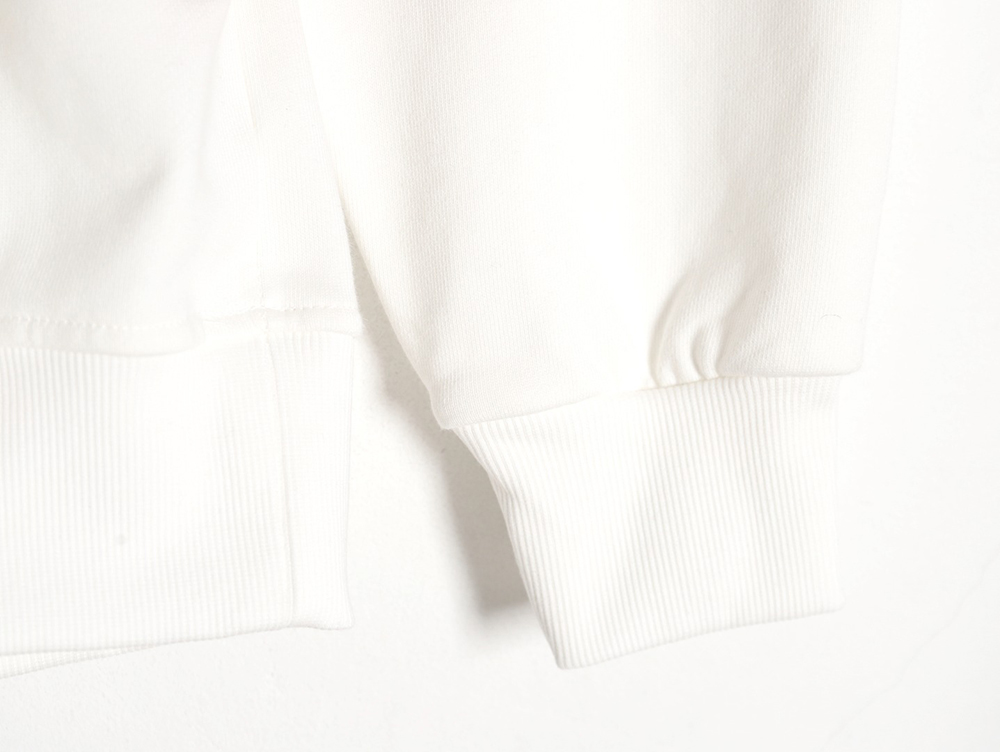 L0ew* large letter print hooded sweatshirt