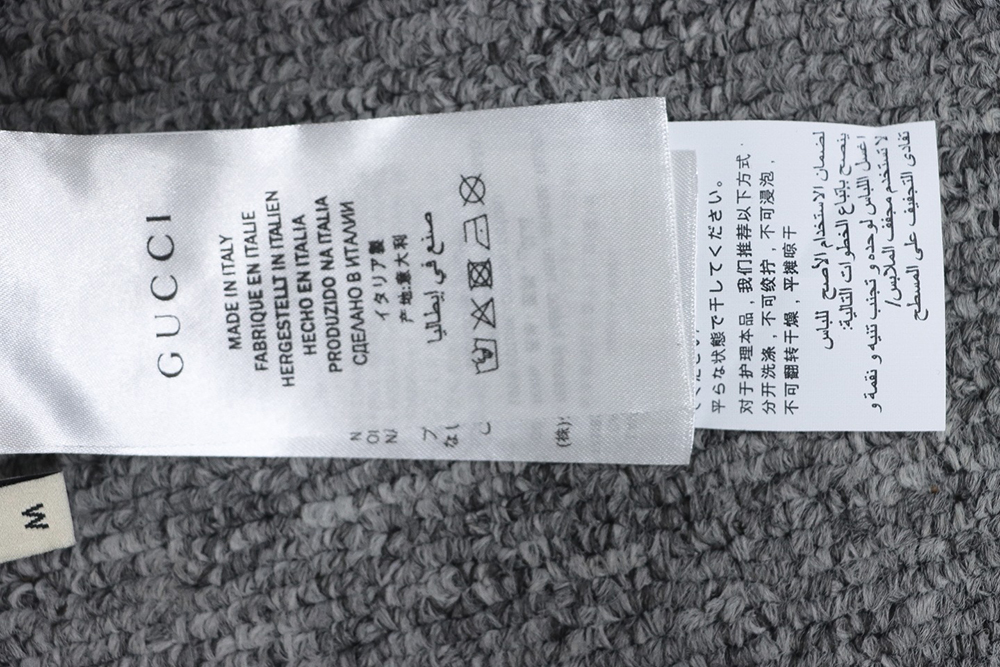 G*u*i ink splash double g crew neck sweatshirt tsk1