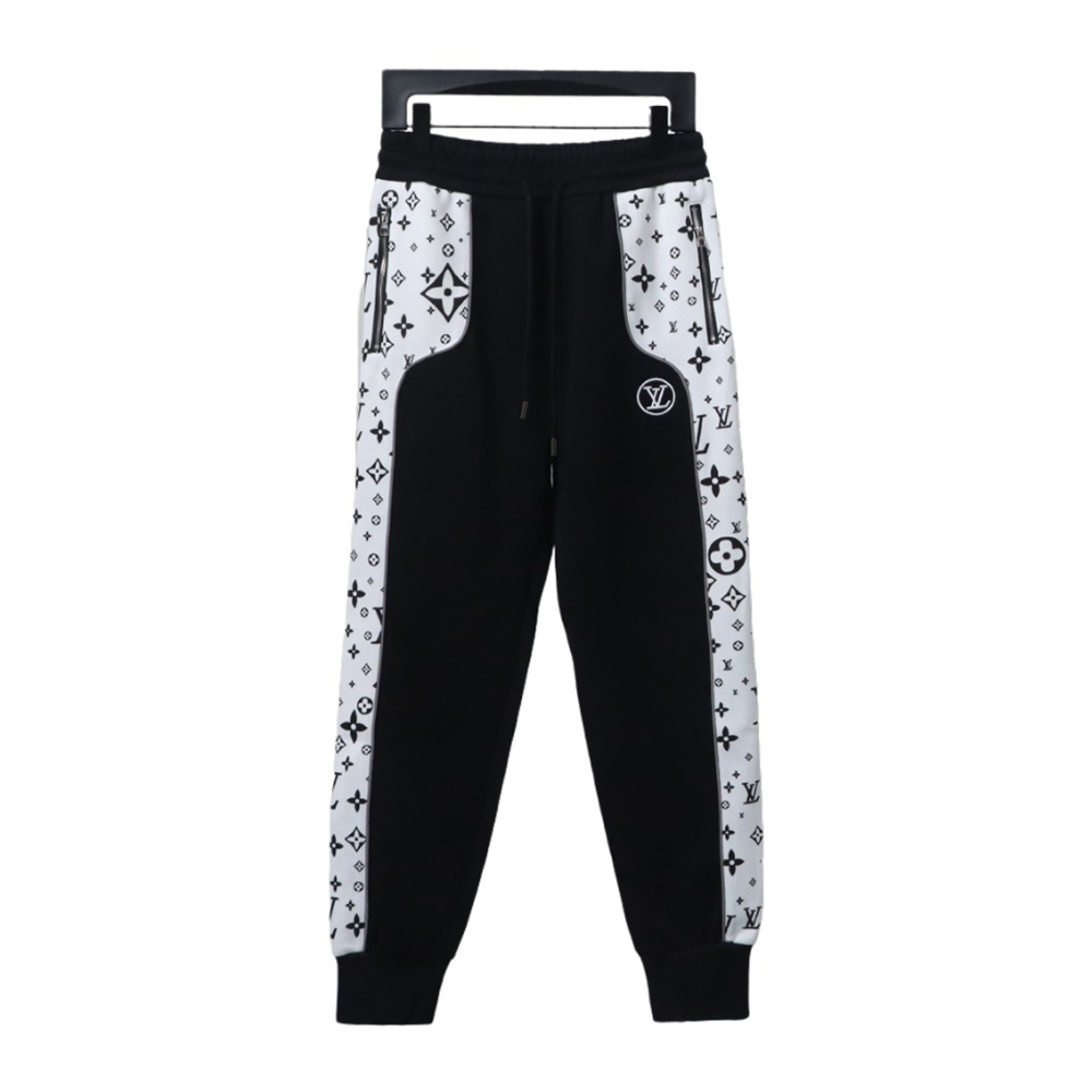 l0*is V*t0n logo pocket zip-up trousers