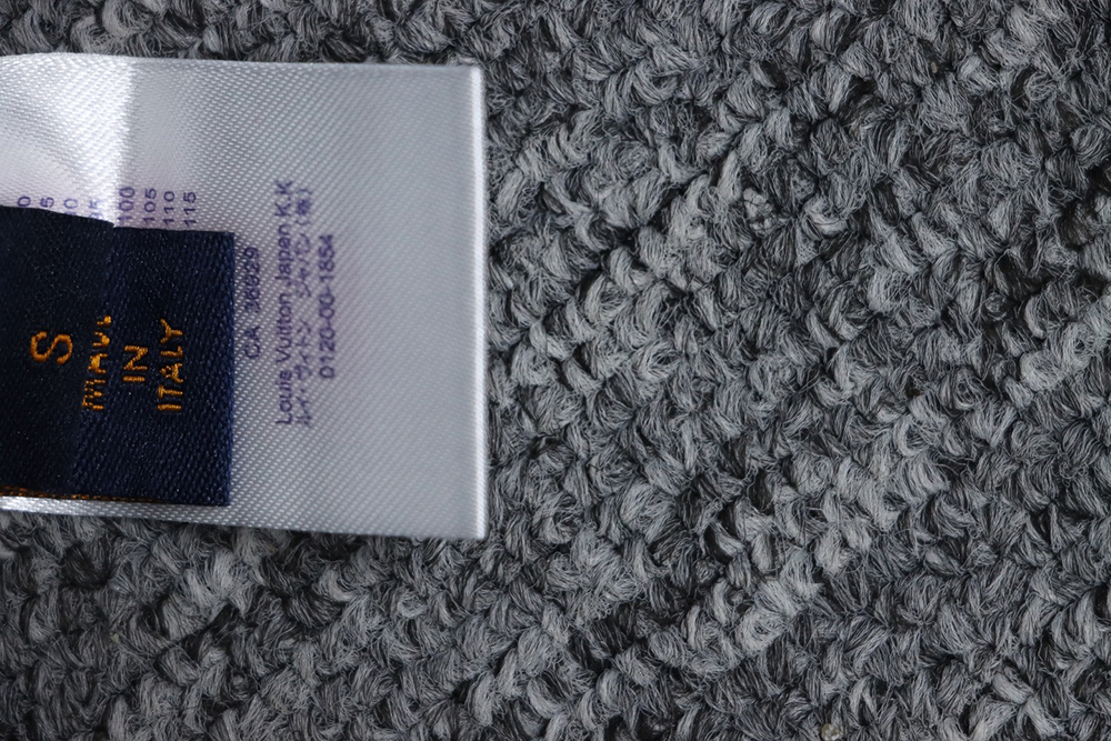 l0*is V*t0n & nigo grey raglan sleeve crewneck sweatshirt