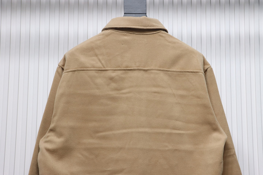 l0*is v*t0n double-F**ed cashmere khaki jacket