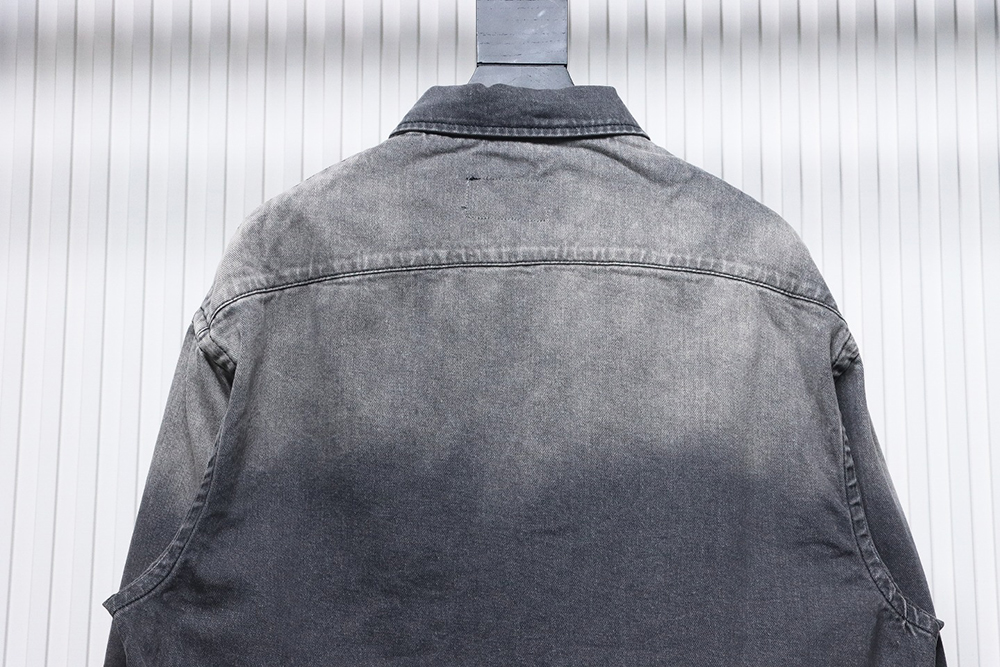 Pra*a denim zip-up jacket
