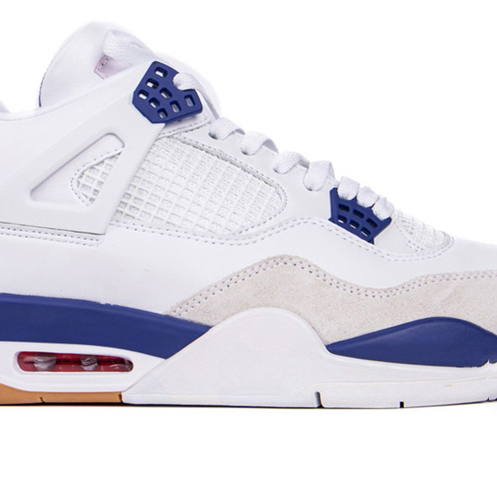 Nike SB x Air Jordan 4 "White/Navy"