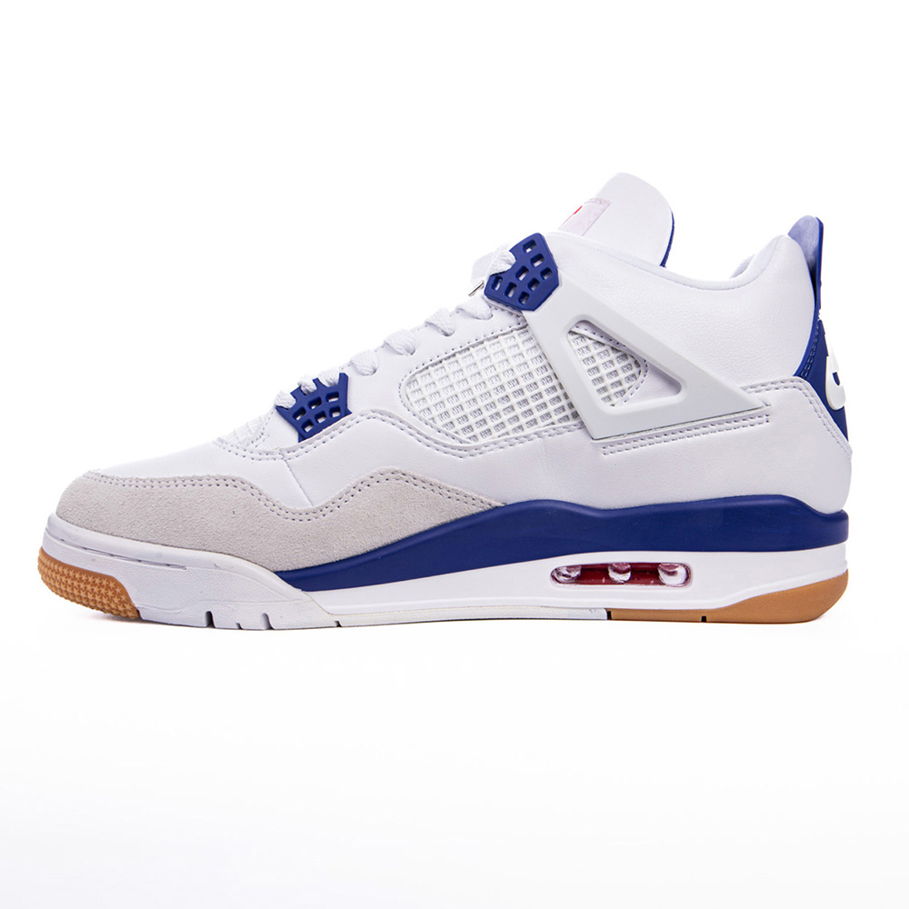 Nike SB x Air Jordan 4 "White/Navy"