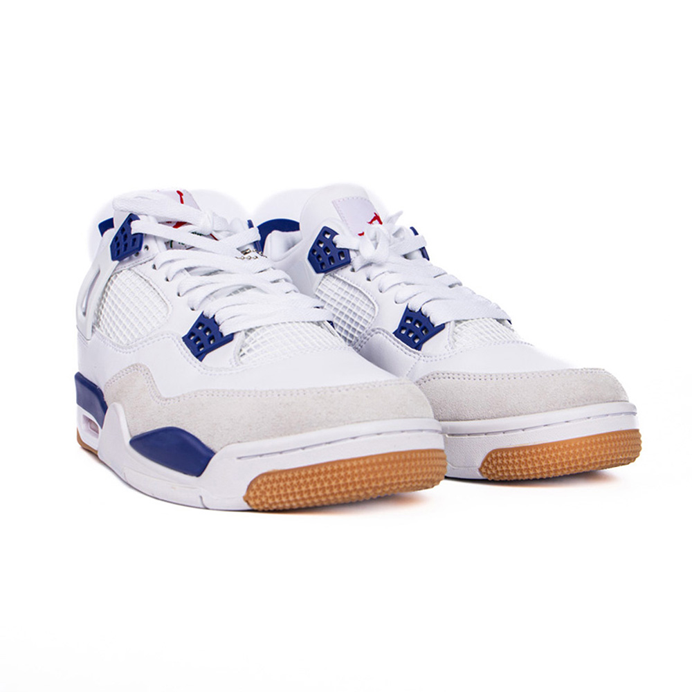 Nike SB x Air Jordan 4 "White/Navy"