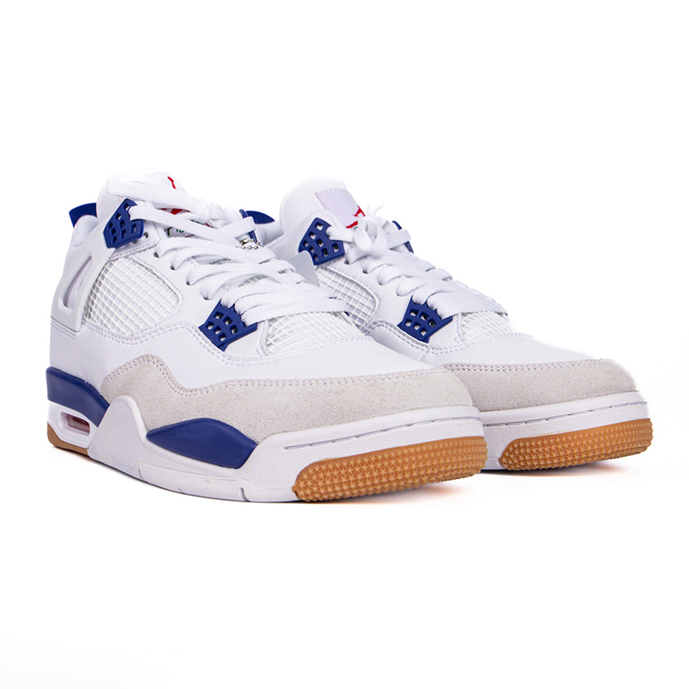 Nike SB x Air Jordan 4 "White/Navy"