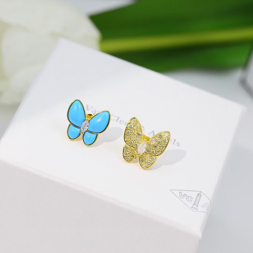 V*N CL*F & arpels two butterfly earrings rp7us00