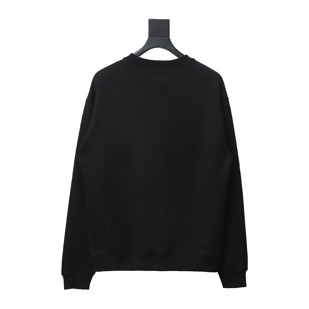 l0*is V*t0n long-sleeved sweatshirt with metal studs