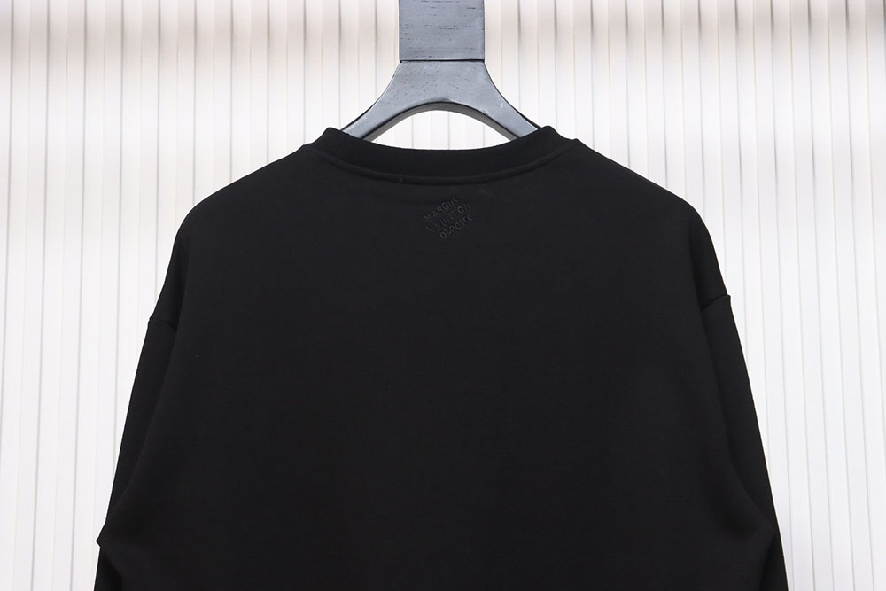l0*is V*t0n long-sleeved sweatshirt with metal studs