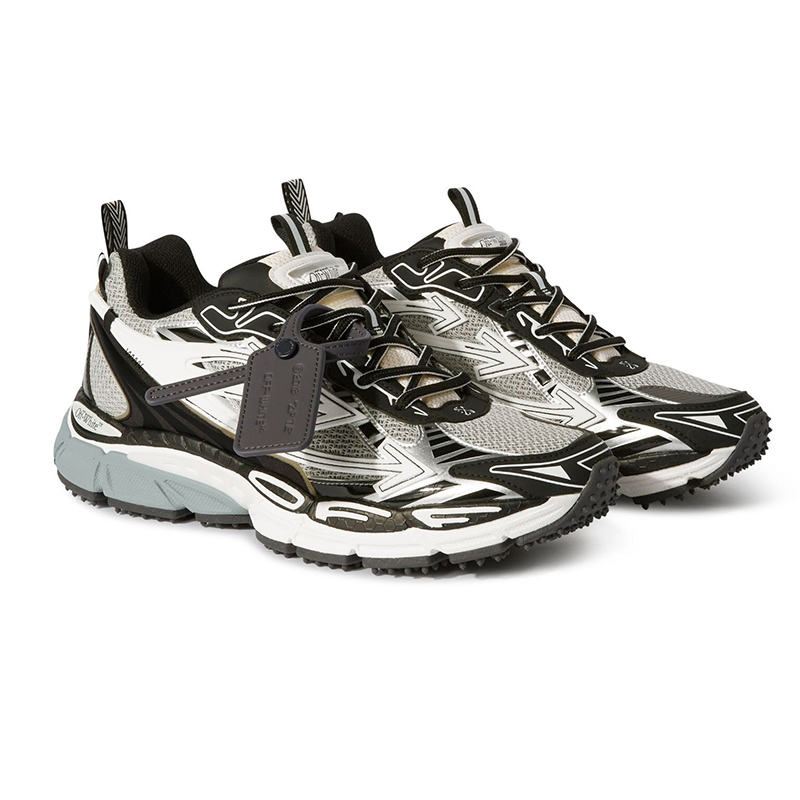 OFF-WHITE Light Grey Black Be Right Back