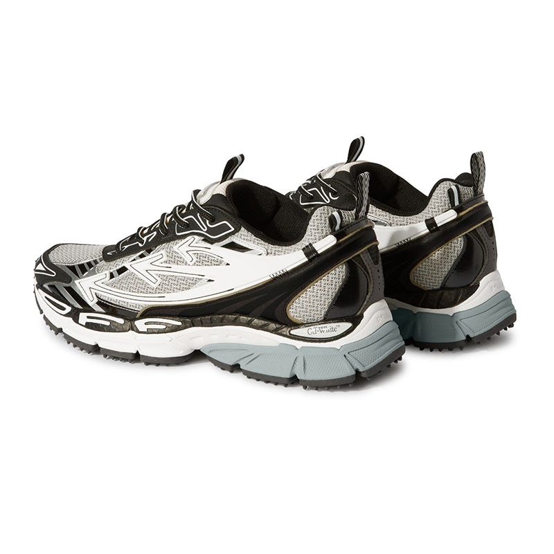 OFF-WHITE Light Grey Black Be Right Back