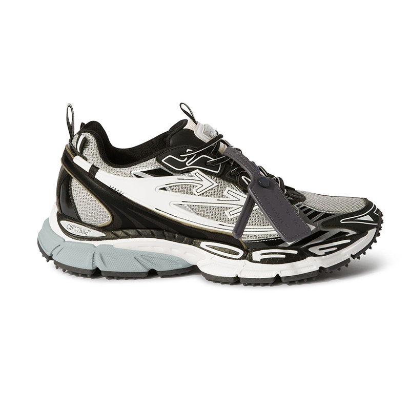 OFF-WHITE Light Grey Black Be Right Back