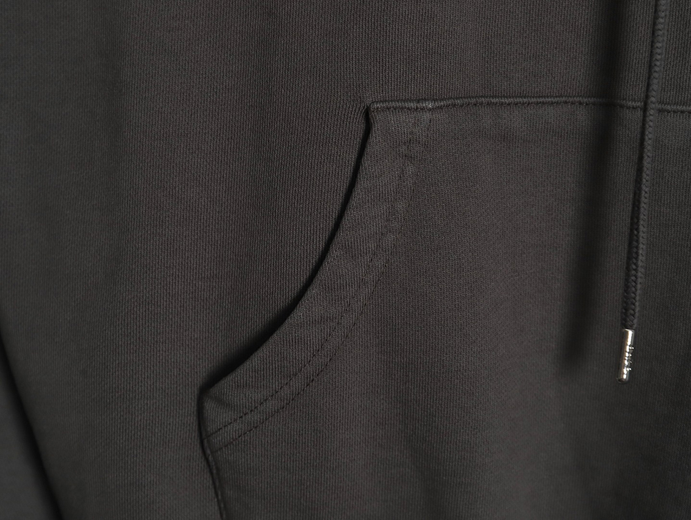 BAPE washed embroidered small logo hoodie TSK1