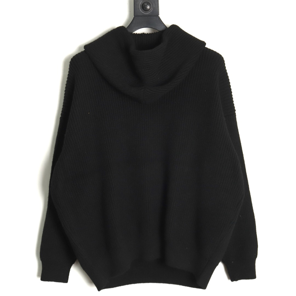 Ce**e felt lettering hooded sweater tsk1