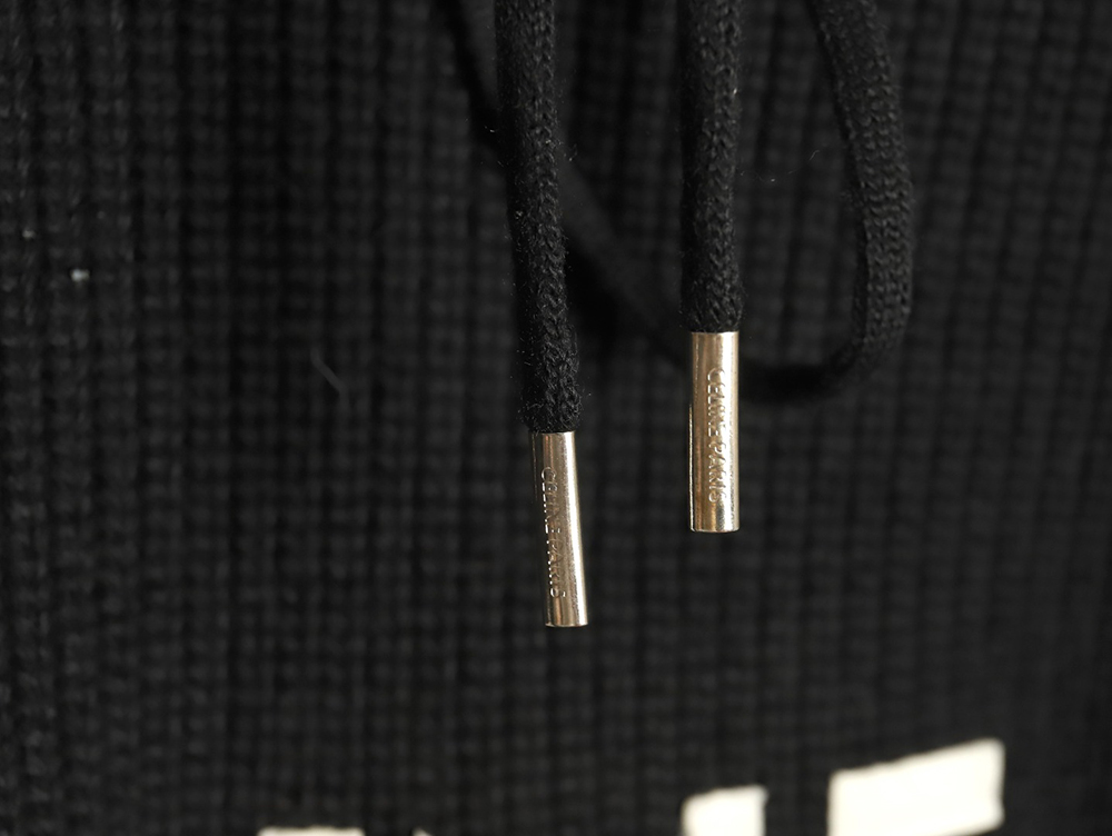 Ce**e felt lettering hooded sweater tsk1