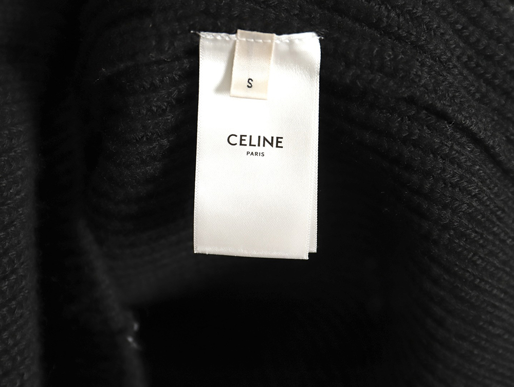Ce**e felt lettering hooded sweater tsk1