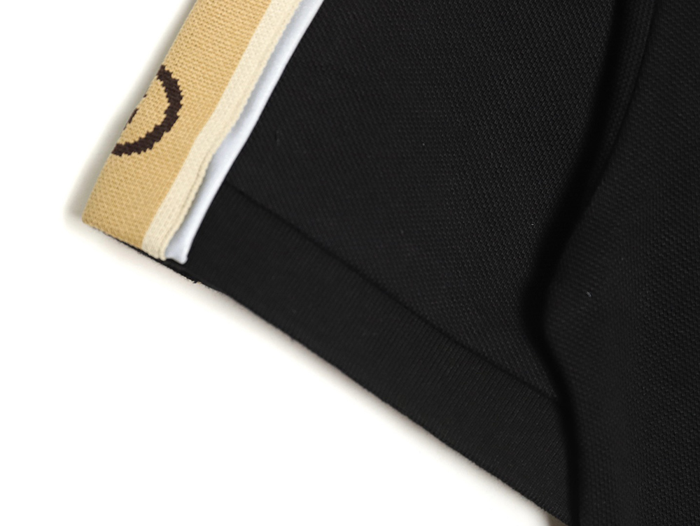 G*u*i reflective webbing polo short sleeve tsk1