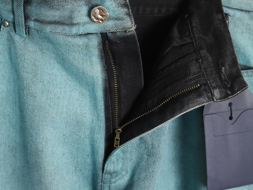 l0*is V*t0n gradient jacquard jeans