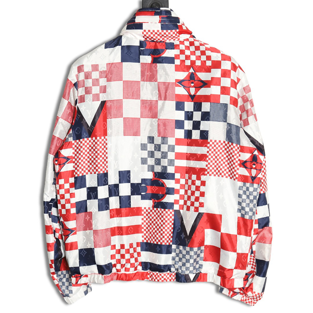 l0*is V*t0n reversible long sleeve jacket