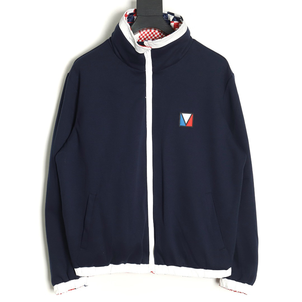 l0*is V*t0n reversible long sleeve jacket