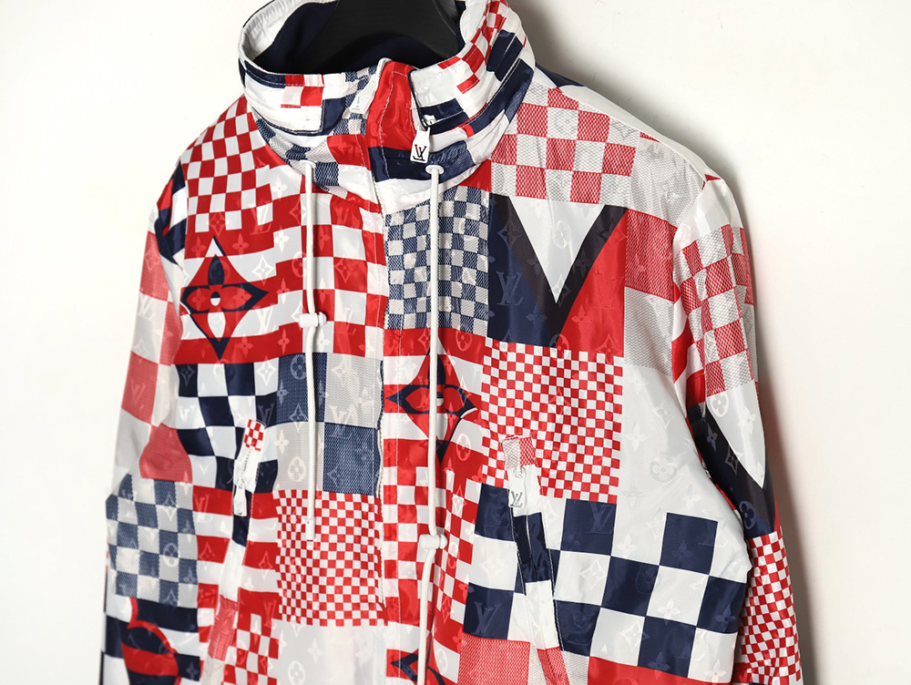 l0*is V*t0n reversible long sleeve jacket