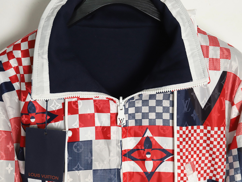 l0*is V*t0n reversible long sleeve jacket