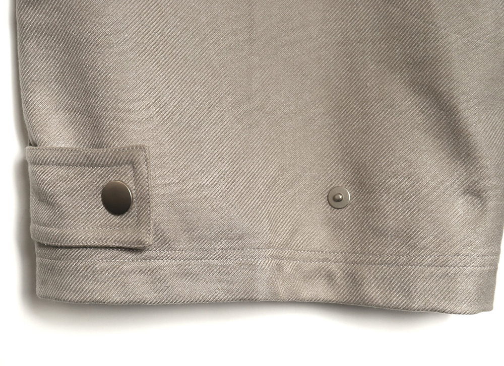 Ami Paris wool zip-up tailored trousers