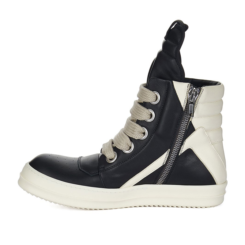 Rick Owens Strobe Geobasket Megalace High 